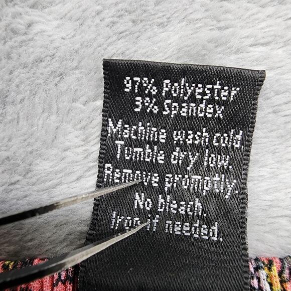 WinWin Top Womens S-M Paisley Off-Shoulder Pinwheel Lace Bell Sleeve Tunic Boho - Picture 6 of 9